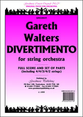 Divertimento for Strings Orchestra sheet music cover